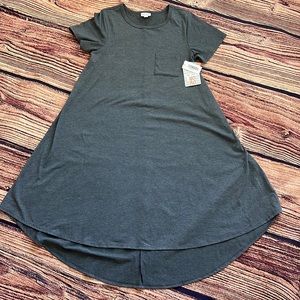 LulaRoe NWT Gray “Carly”Swing Dress! Size XS